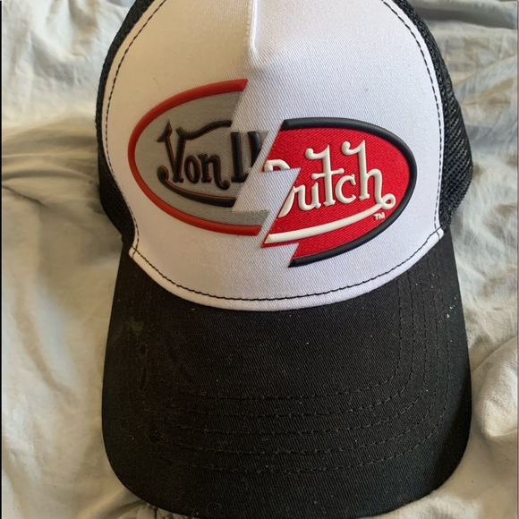 Von Dutch Cracked Logo Rubber Patch 